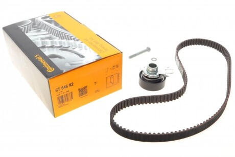 Комплект пасу ГРМ VW Caddy II/Polo 1.0/1.4 95-04 (CONTITECH CT846K2