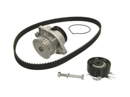 Комплект ГРМ (ремінь + ролик + водяний насос) SEAT AROSA, CORDOBA, IBIZA II VW GOLF III, LUPO I, POLO, POLO III, POLO III CLASSIC 1.0/1.4/1.7D 10.91-07.05 CONTITECH CT846WP1