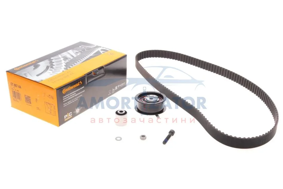 Комплект пасу ГРМ Audi A4/A6/VW Caddy II/Golf III/ CONTITECH CT867K4 (фото 1)