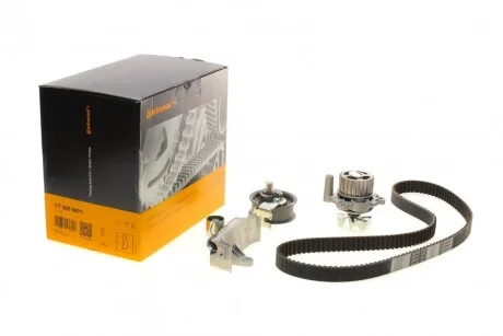 Комплект ременя ГРМ з помпою води CONTINENTAL CONTITECH CT909WP1