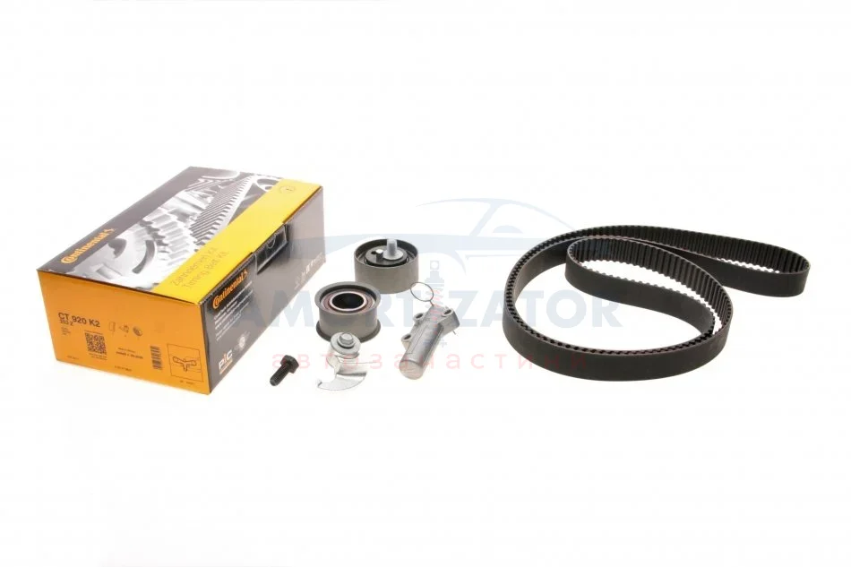 Комплект пасу ГРМ Audi A4/A6/ VW Passat 2.4-2.8 95 CONTITECH CT920K2 (фото 1)