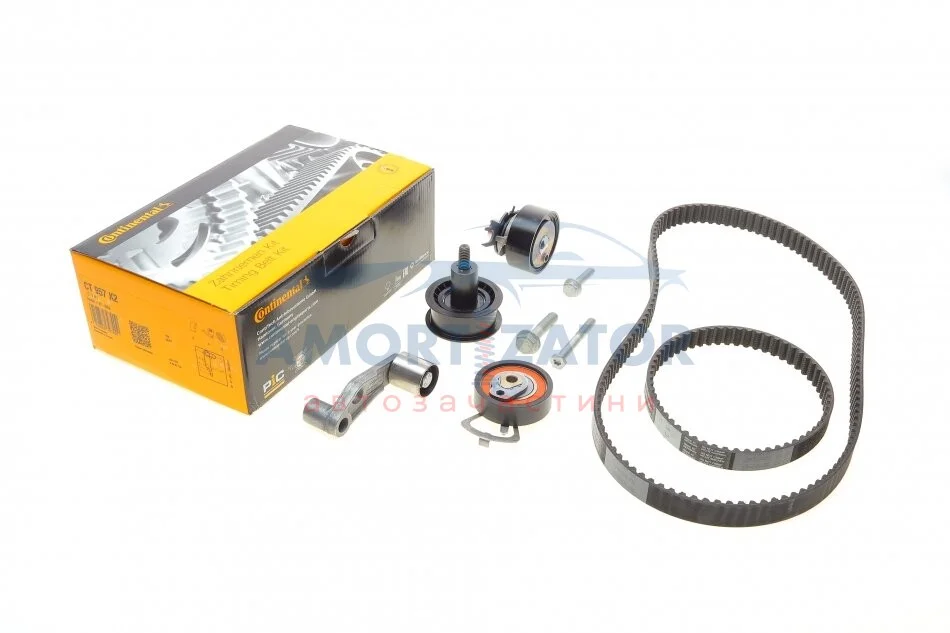 Комплект пасу ГРМ VW Golf IV /Lupo 1.4 16V 97-05 (CONTITECH CT957K2 (фото 1)