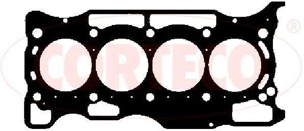 NISSAN прокладка гбц Qashqai,Juke,Note,Tiida 1.6 05- CORTECO 415599P (фото 1)