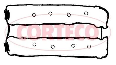 OPEL прокладка клап.кришки 2.5 V6 94- CORTECO 440474P