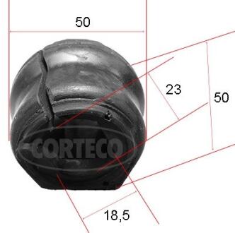 Подушка стабілізатора CORTECO 49371890
