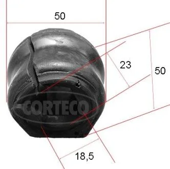 Подушка стабілізатора CORTECO 49371890