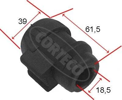 Подушка стабілізатора CORTECO 80001465