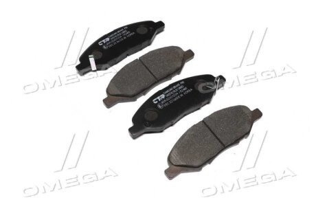 Комплект гальмівних накладок, дискове гальмо CTR GK0742