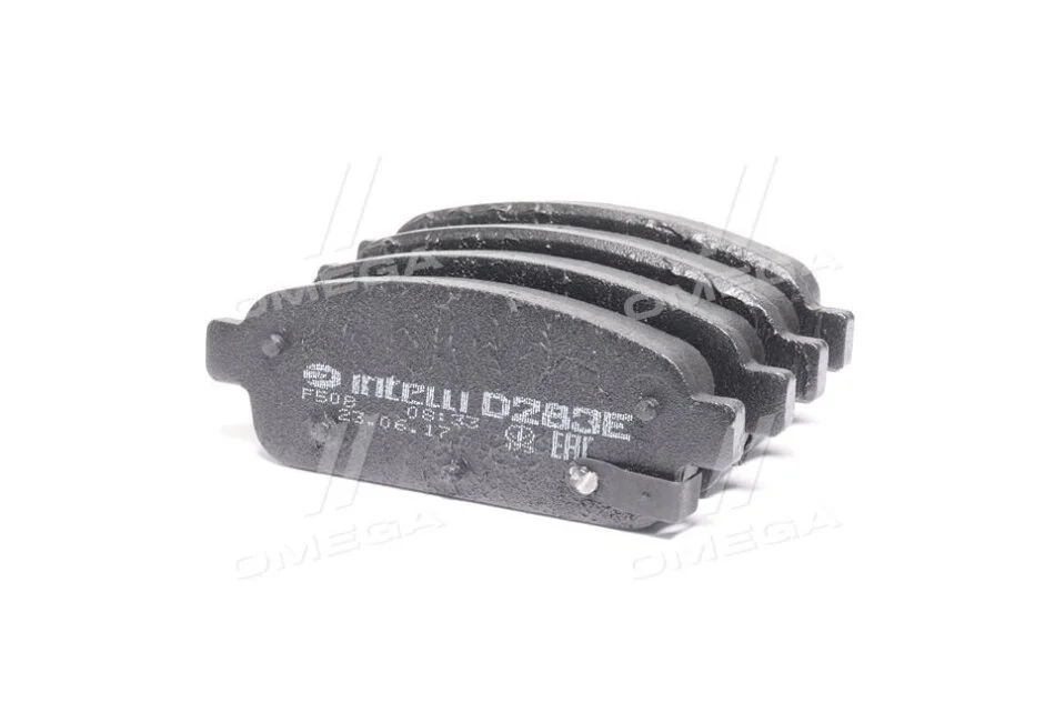 DAFMI INTELLI гальмівні колодки задн. CHEVROLET CRUZE 09- (16") DAFMI / INTELLI D283E (фото 1)