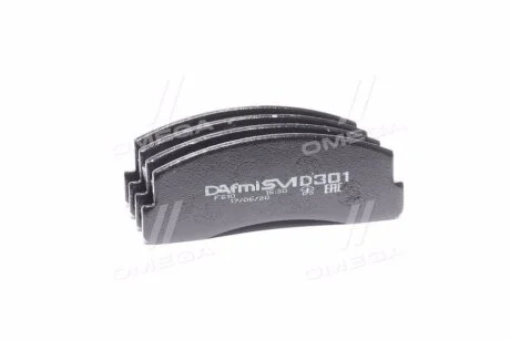 DAFMI Semi Metallic колодки гальмівні передні (ваз-2121,2123) DAFMI / INTELLI D301SM