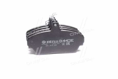 Гальмiвнi колодки к-кт. DAFMI / INTELLI D443E