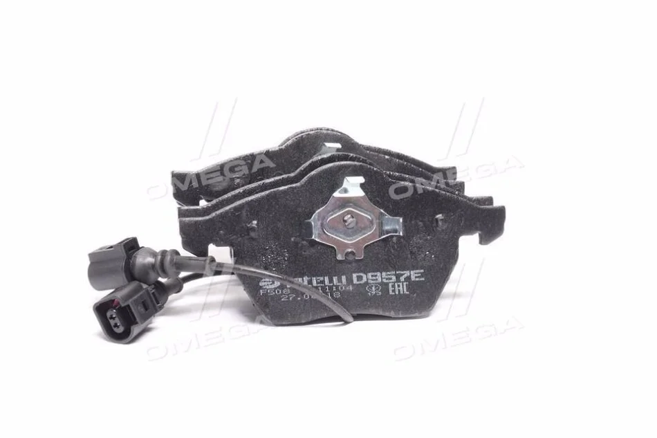 Колодка гальм. диск. AUDI TT, SEAT LEON, SKODA, VW передн. (вир-во Intelli) DAFMI / INTELLI D957EI2 (фото 1)