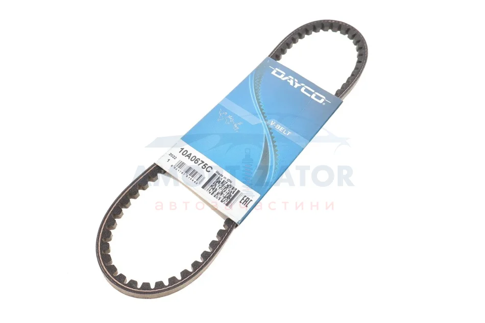 Ремінь генератора клиновий DAYCO 10A0675C (фото 1)