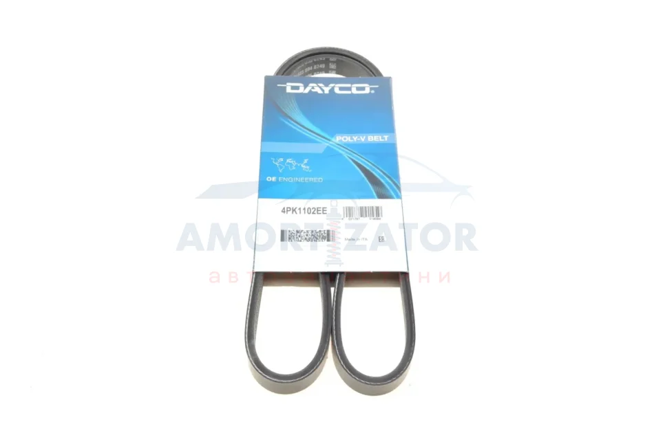Ремінь генератора поліклиновий DAYCO 4PK1102EE (фото 1)