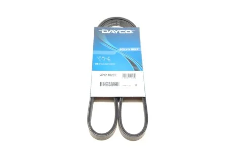 Ремінь генератора поліклиновий DAYCO 4PK1102EE