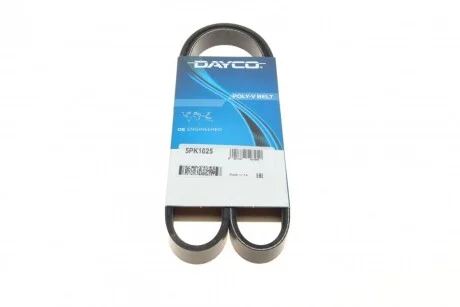 Ремінь генератора поліклиновий DAYCO 5PK1025