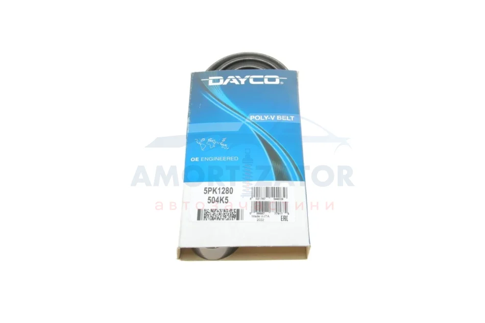 Ремінь генератора поліклиновий DAYCO 5PK1280 (фото 1)