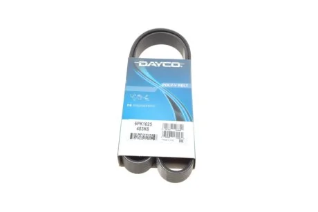 Ремінь генератора поліклиновий DAYCO 6PK1025
