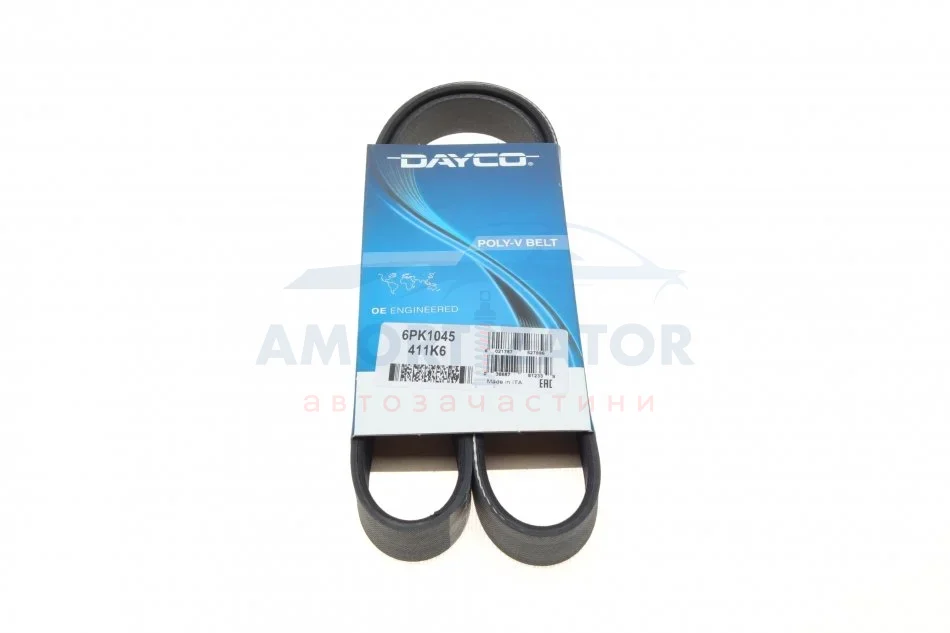 Ремінь генератора поліклиновий DAYCO 6PK1045 (фото 1)