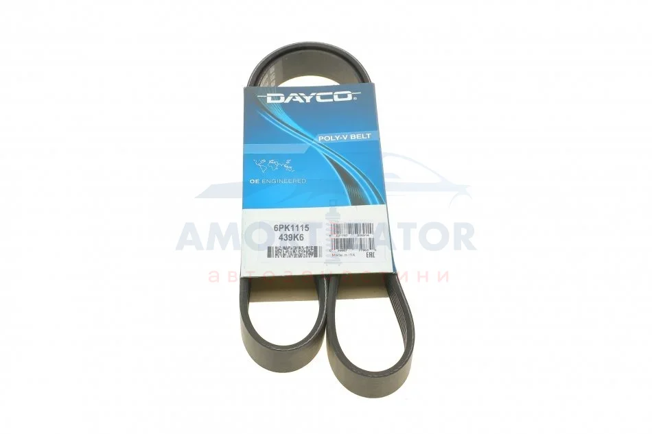 Ремінь генератора поліклиновий DAYCO 6PK1115 (фото 1)