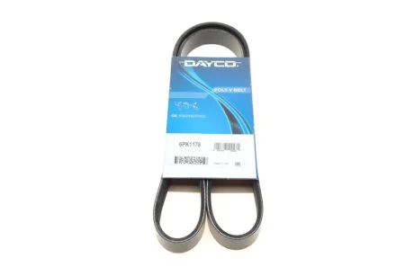 Ремінь генератора поліклиновий DAYCO 6PK1178