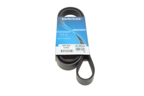 Ремінь генератора поліклиновий DAYCO 6PK1640