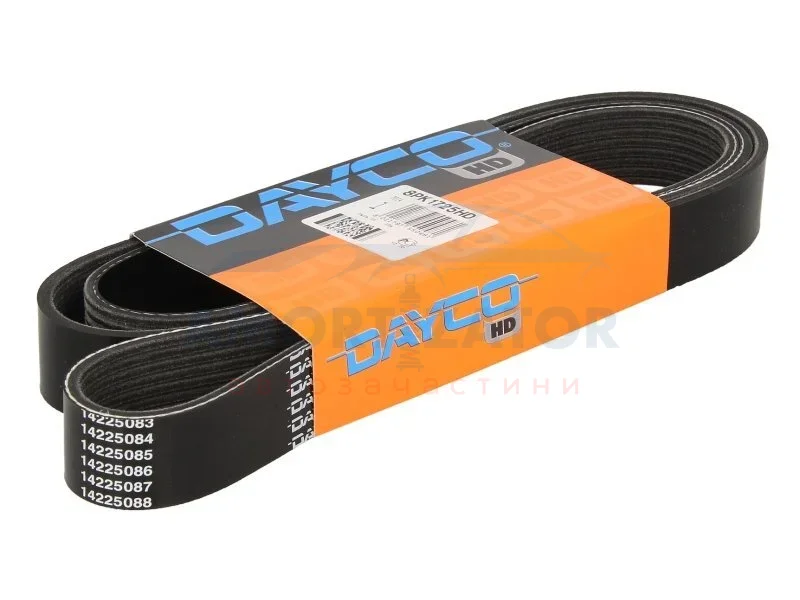 Доріжковий пас DAYCO 8PK1725HD (фото 1)