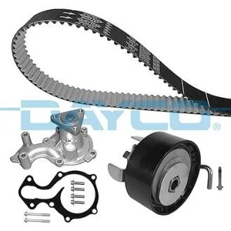 Водяний насос + зубчастий ремінь DAYCO KBIOWP030
