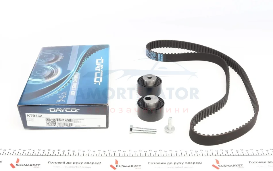 Комплект ГРМ Jumper/Boxer 2.2 HDi 02- DAYCO KTB332 (фото 1)