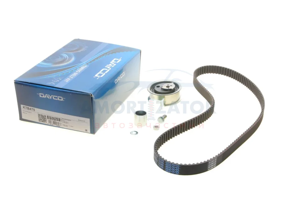 Комплект ГРМ Audi A4/VW Passat 1.8T/2.0 (ALT/AMB/AWT) 00-05 DAYCO KTB475 (фото 1)