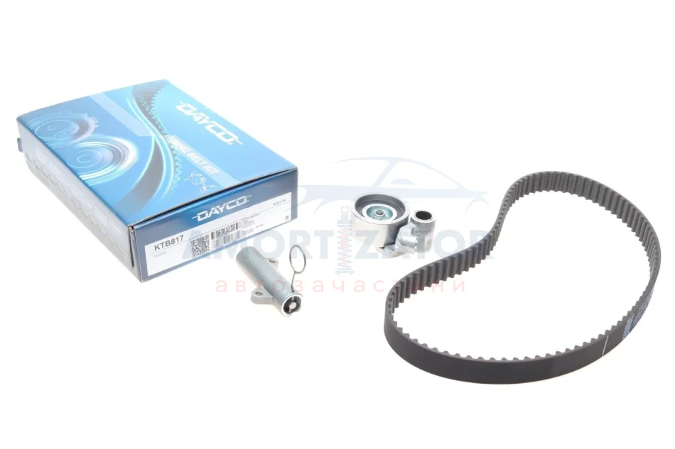 Комплект ГРМ Toyota Hiace/Hilux/Land Cruiser Prado 2.5/3.0 D-4D 01- DAYCO KTB817 (фото 1)