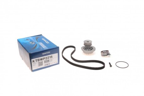 Комплект ГРМ, пас+ролик+помпа DAYCO KTBWP2215