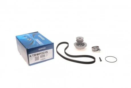 Комплект ГРМ, пас+ролик+помпа DAYCO KTBWP2215
