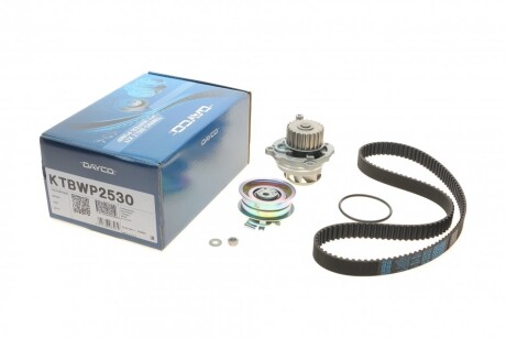 Комплект ГРМ, пас+ролик+помпа DAYCO KTBWP2530