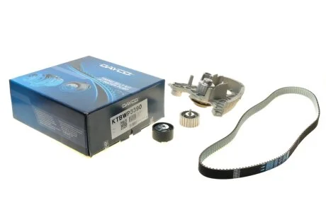 Комплект ГРМ, пас+ролик+помпа DAYCO KTBWP3390