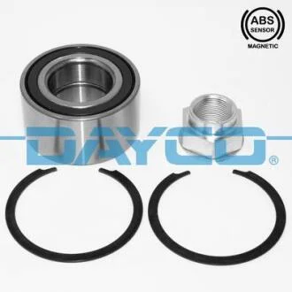 FIAT Подшипник ступицы BRAVO/ MAREA/ PUNTO 1.8 16V 99- с ABS передний DAYCO KWD1011