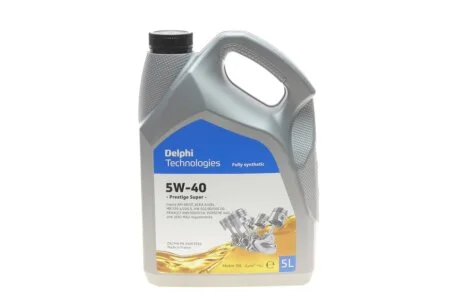 Олива моторна 5W-40 5L DELPHI 25067064