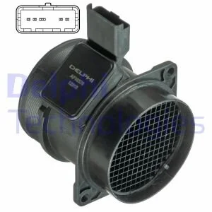CITROEN Витратомір повітря C5, C6, Peugeot 406 DELPHI AF1037012B1