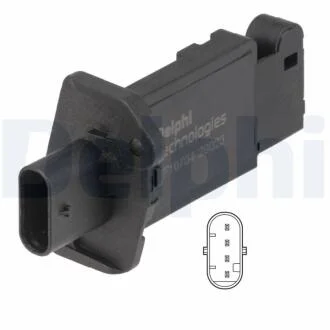 SUZUKI Витратомір повітря IGNIS III 1.2 16- DELPHI AF1070412B1