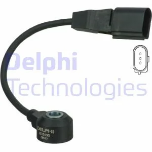 Датчик детонації AUDI A3 SEAT CORDOBA, IBIZA III, LEON, TOLEDO II SKODA FABIA I, FABIA I PRAKTIK VW POLO IV 1.2/1.8 09.96-03.08 DELPHI AS10190