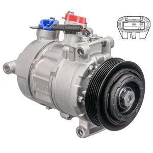 BMW Компресор кондиціонера 1 (F20), 1 (F21), 3 (F30, F80) DELPHI CS20504