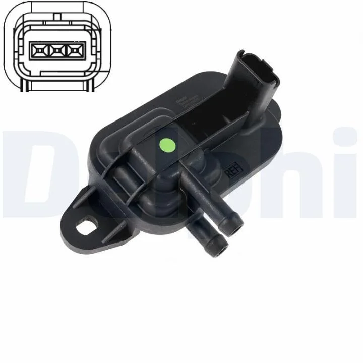 FIAT датчик ВГ Scudo, Ulysse, Mitsubishi Outlander II, Peugeot 206, Expert 1.6/2.0HDI DELPHI DPS0002512B1 (фото 1)