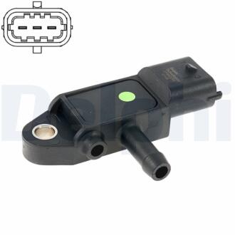 OPEL датчик тиску надуву (CR) Astra, Zafira, Vectra, 1,3-1,9CDTI 04- DELPHI DPS00048-12B1