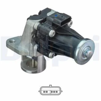 NISSAN клапан EGR NV200, QASHQAI II 1.5 dCi, RENAULT DELPHI EG1055312B1