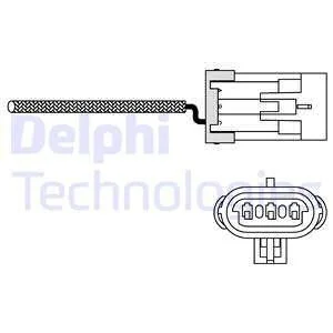 Датчик кисню DELPHI ES1098812B1