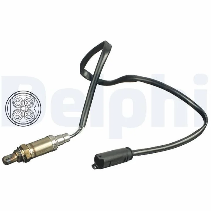 BMW Кисневий датчик (лямбда-зонд) 4 конт. E46 1,6/1,8/2,0 DELPHI ES1111112B1 (фото 1)