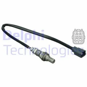 Лямбда-зонд (кількість дротів 4, 492мм) VOLVO S60 I, V50, XC90 I CHEVROLET EPICA DAIHATSU CUORE VI, SIRION FIAT SEDICI HONDA CIVIC VI, CIVIC VII, HR-V LEXUS ES, GS, GX, IS I 1.0-4.6 07.90- DELPHI ES2015712B1
