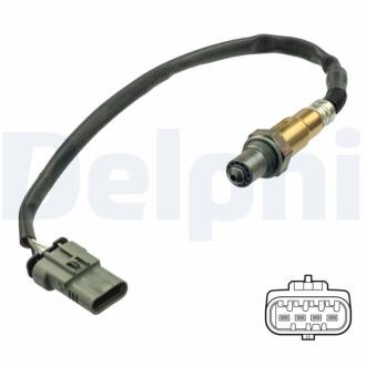 OPEL Кисневий датчик (лямбда-зонд) ASTRA K 1.0/1.4 15-, INSIGNIA 1.5 17- DELPHI ES21094-12B1
