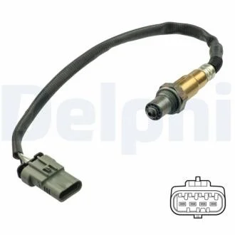 OPEL Кисневий датчик (лямбда-зонд) ASTRA K 1.0/1.4 15-, INSIGNIA 1.5 17- DELPHI ES2109412B1