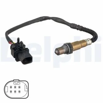 VOLVO Кисневий датчик (лямбда-зонд) C70 II, S80 II, V60 I, XC70 II DELPHI ES2111512B1